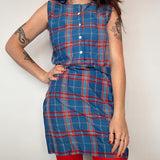 Vintage Lightweight Gingham Dress