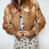 Vintage Rabbit fur Jacket