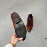 Vintage Joe Sanchez leather mules