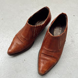 Vintage Joe Sanchez leather mules