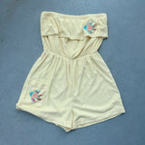 Vintage Terry Cloth Romper