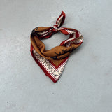 Vintage Made in Italy Equestrian Scarf