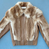 Vintage Rabbit fur Jacket