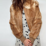 Vintage Rabbit fur Jacket