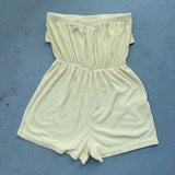 Vintage Terry Cloth Romper